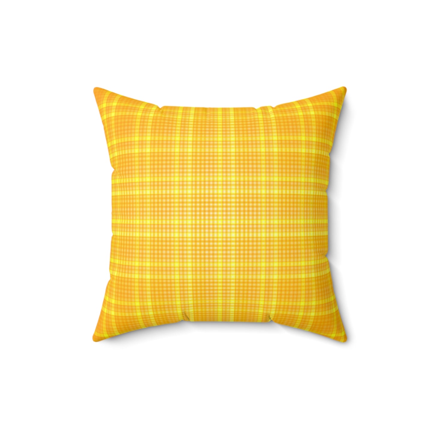 Yellow Sunshine Throw Pillow