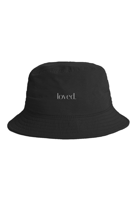 loved. Embroidery Design Nylon Bucket Hat