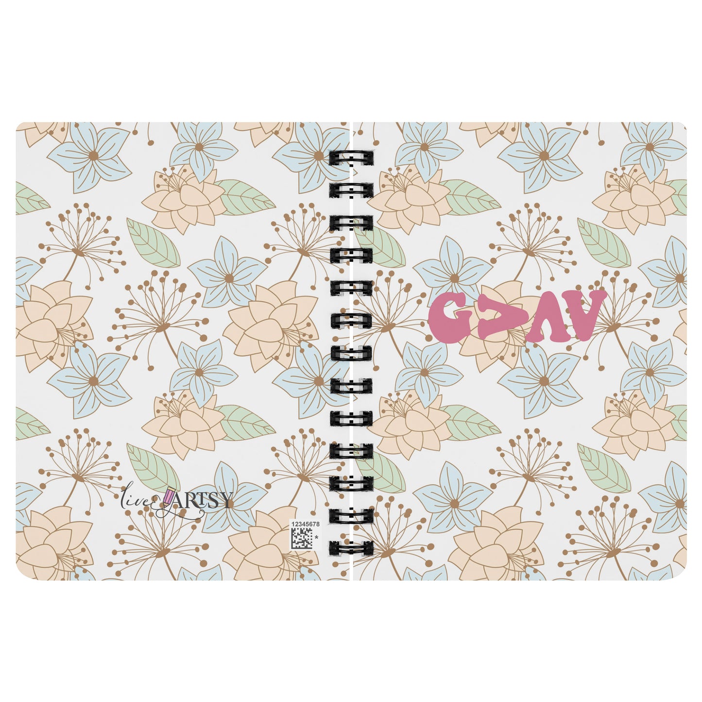 God is Greater Than Our Highs and Lows Spiral Journal Notebook