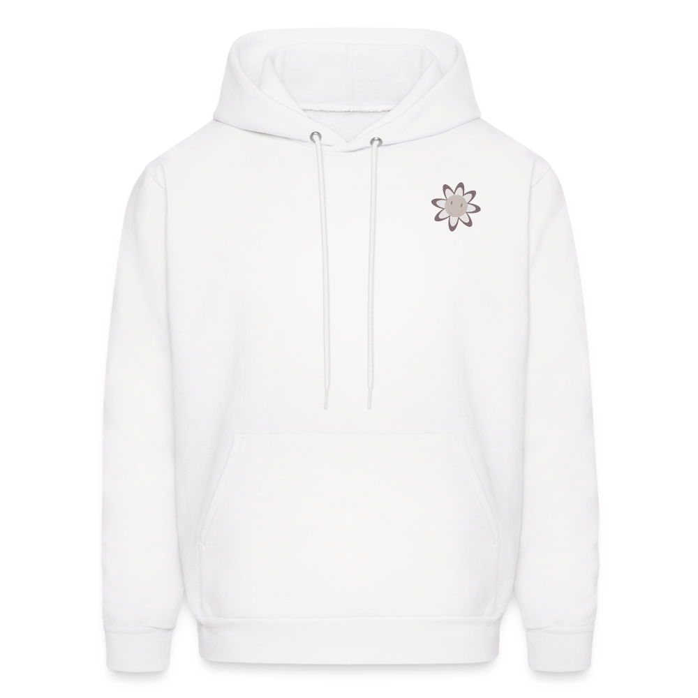 Every Tribe Every Nation Letter Graphic Pullover Hoodie - white