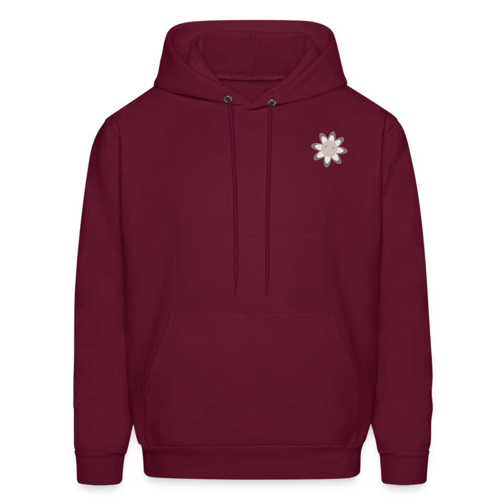 Every Tribe Every Nation Letter Graphic Pullover Hoodie - burgundy