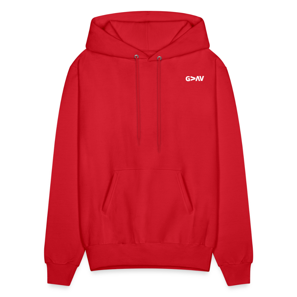 When You Pass I Will Be With You Pullover Hoodie - red