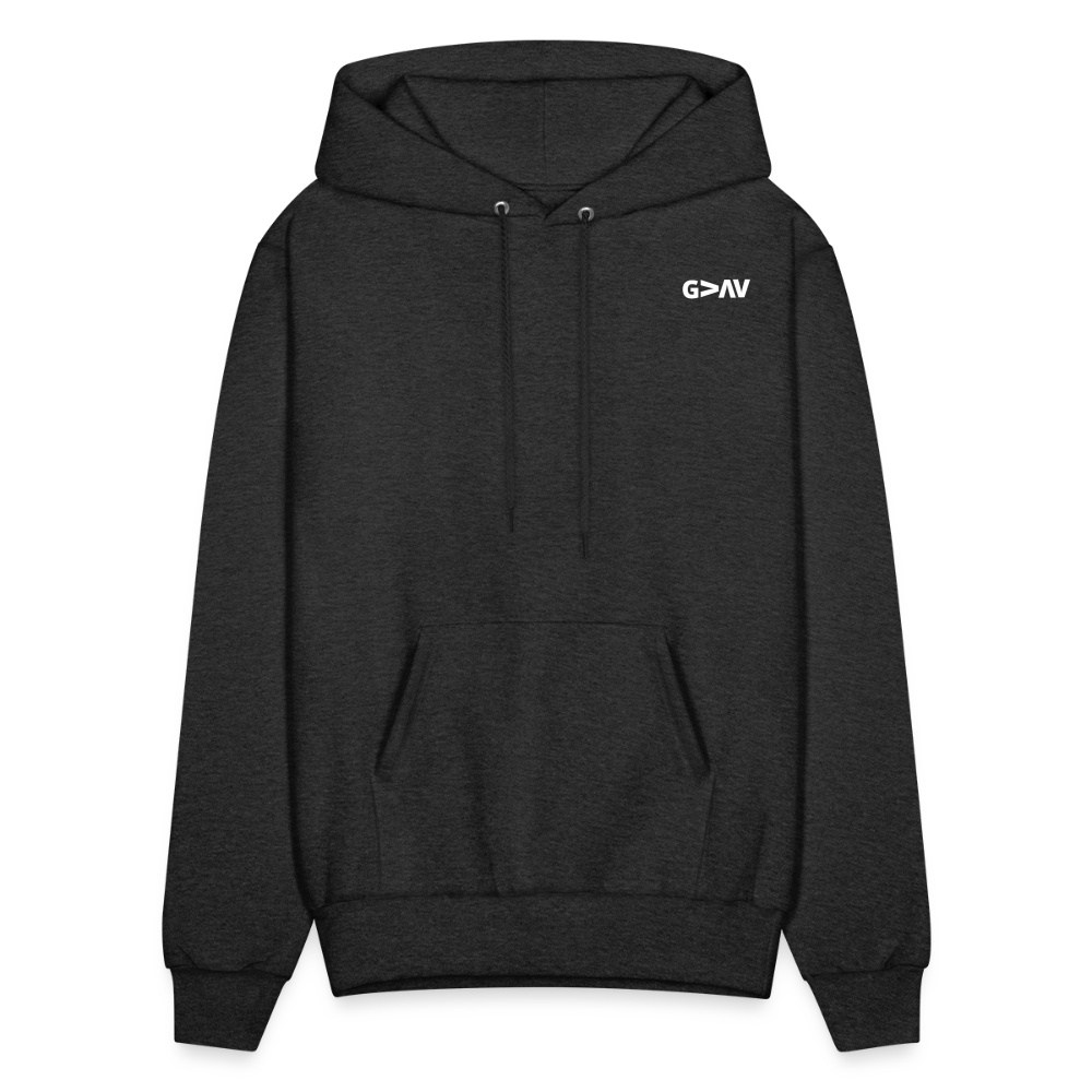 When You Pass I Will Be With You Pullover Hoodie - charcoal grey