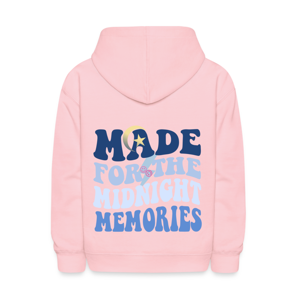 Made For The Midnight Memories Kids Pullover Hoodie - pink