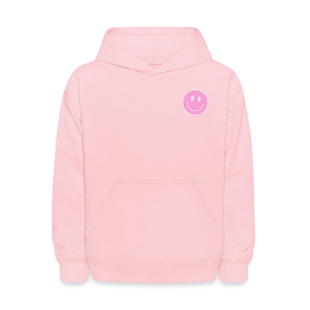 Have A Good Day Retro Smile Kids Pullover Hoodie - pink
