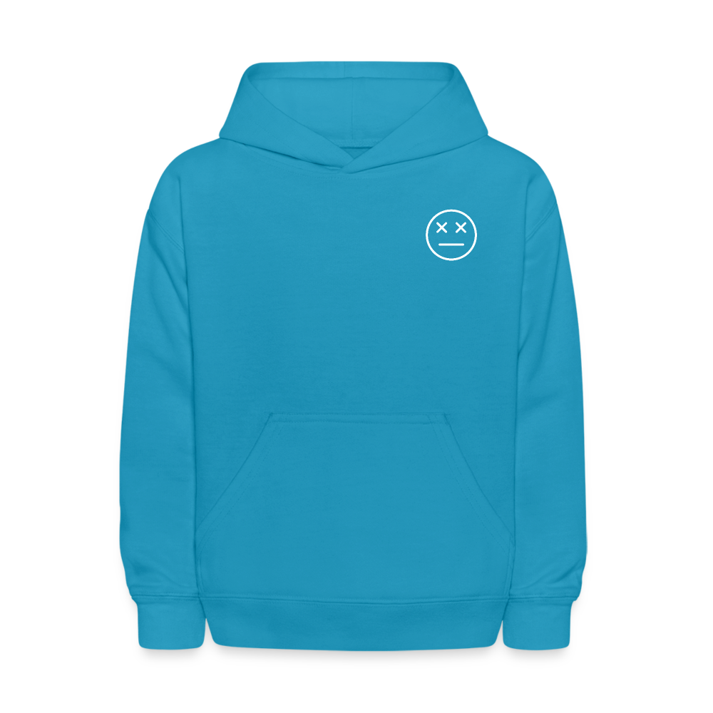 It's ok to Not Be ok Kids Pullover Hoodie - turquoise