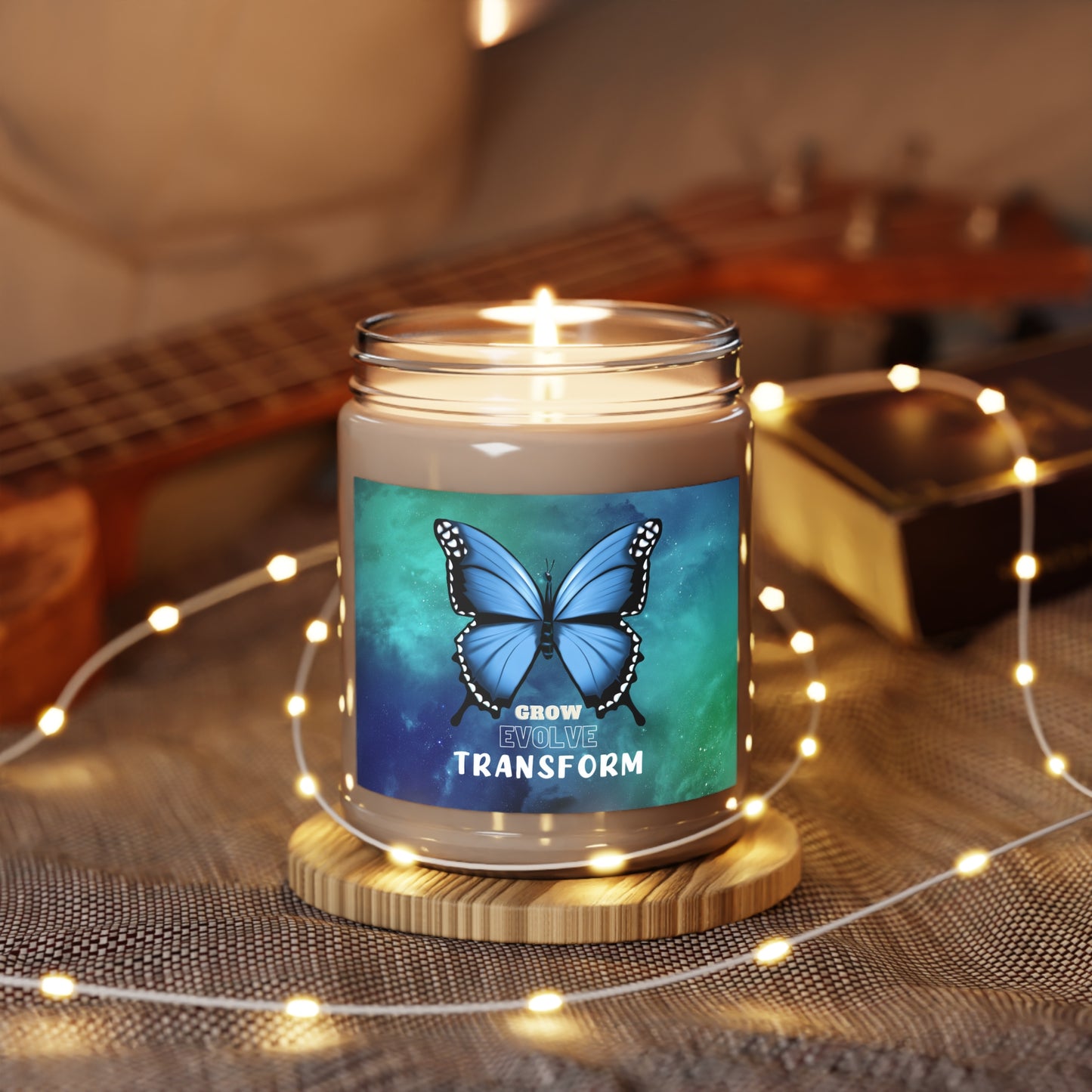 Grow Evolve Transform Butterfly Aromatherapy Candles, 9oz