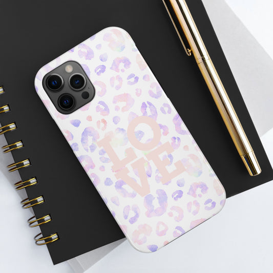 Purple Pink Cheetah Graphic Design | Case-Mate Phone Case