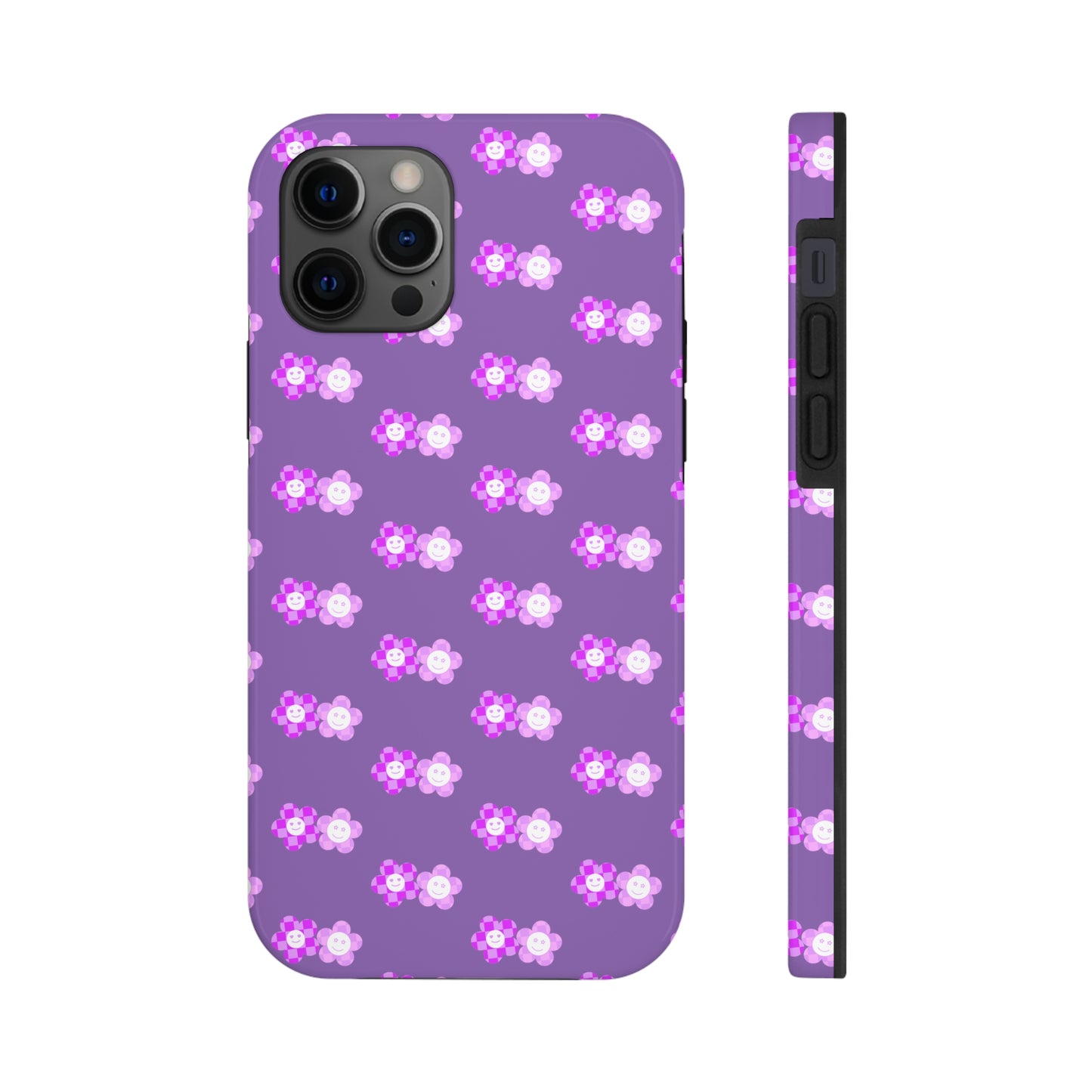 Purple Daisy Smiles Graphic Design | Case-Mate Phone Case