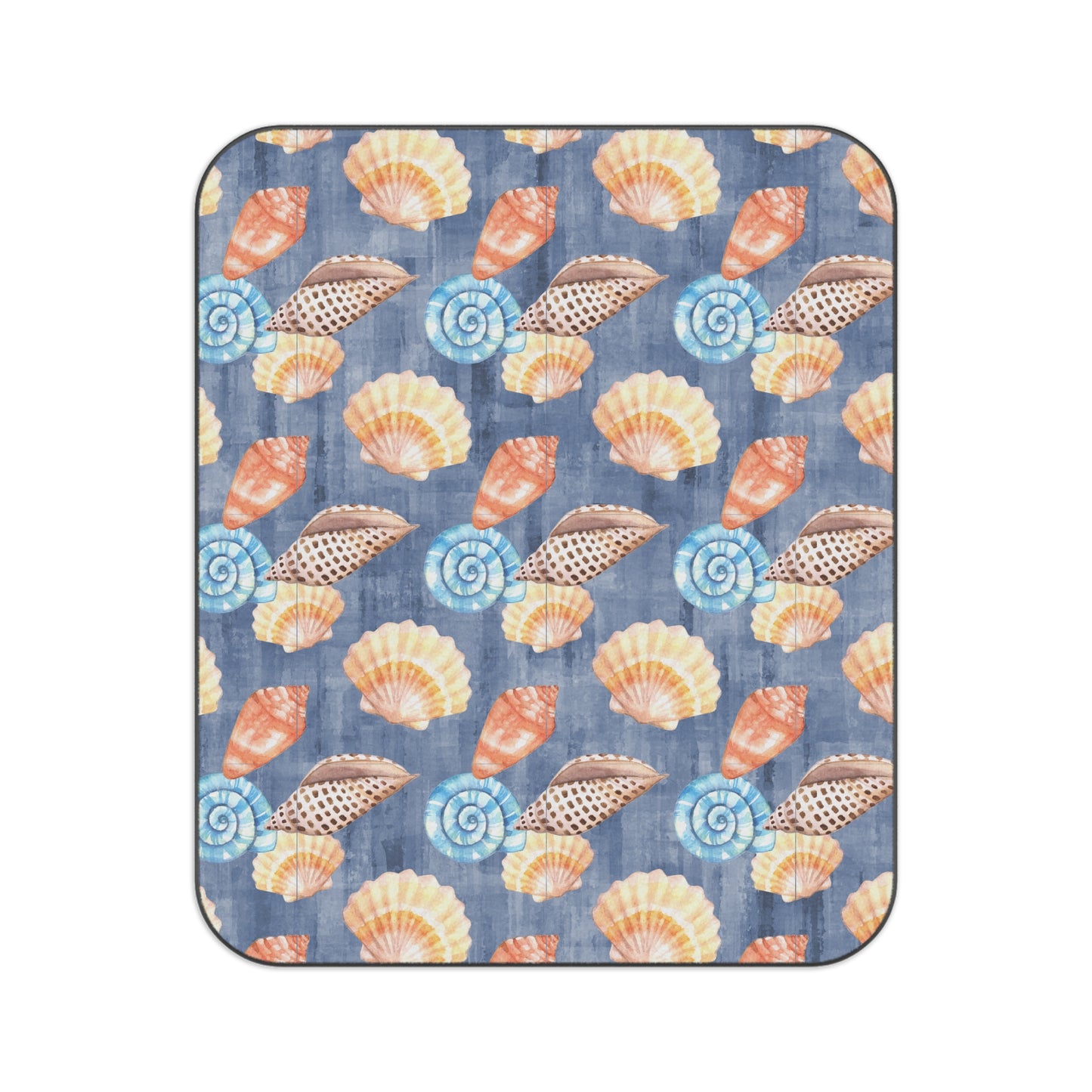 Summer Seashells Design Picnic Blanket