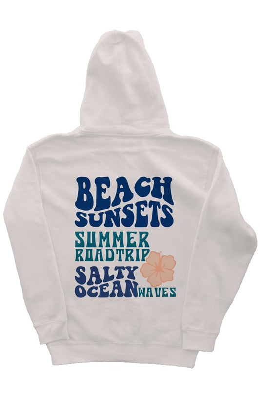 Beach Sunsets Summer Roadtrip independent pullover