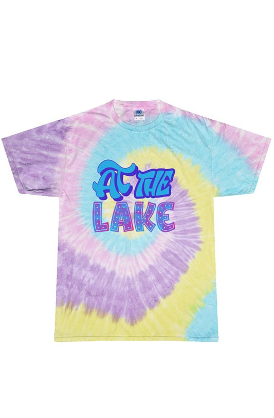 At The Lake Design Print Youth Jelly Bean Tie Dye 
