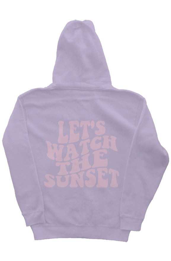 Let's Watch the Sunset Sunset Chasin' Quote Design
