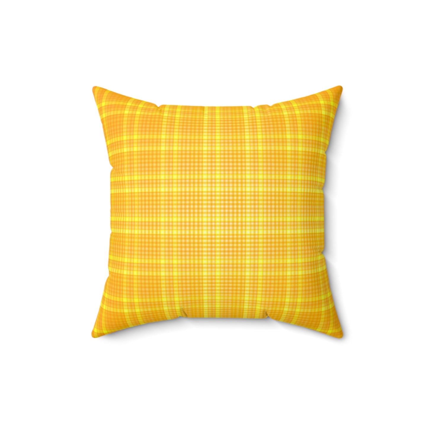 Yellow Sunshine Throw Pillow