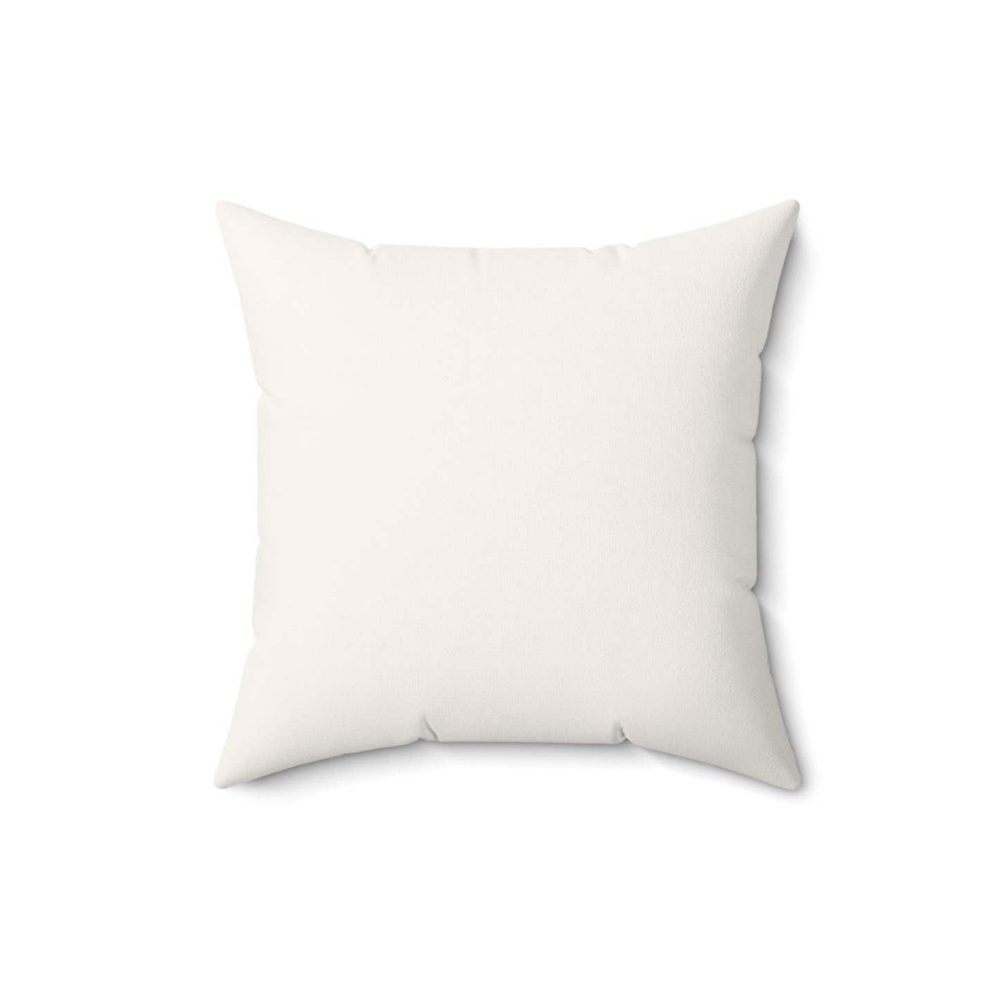 In The Morning When I Rise Give Me Jesus Faux Suede Square Pillow Print