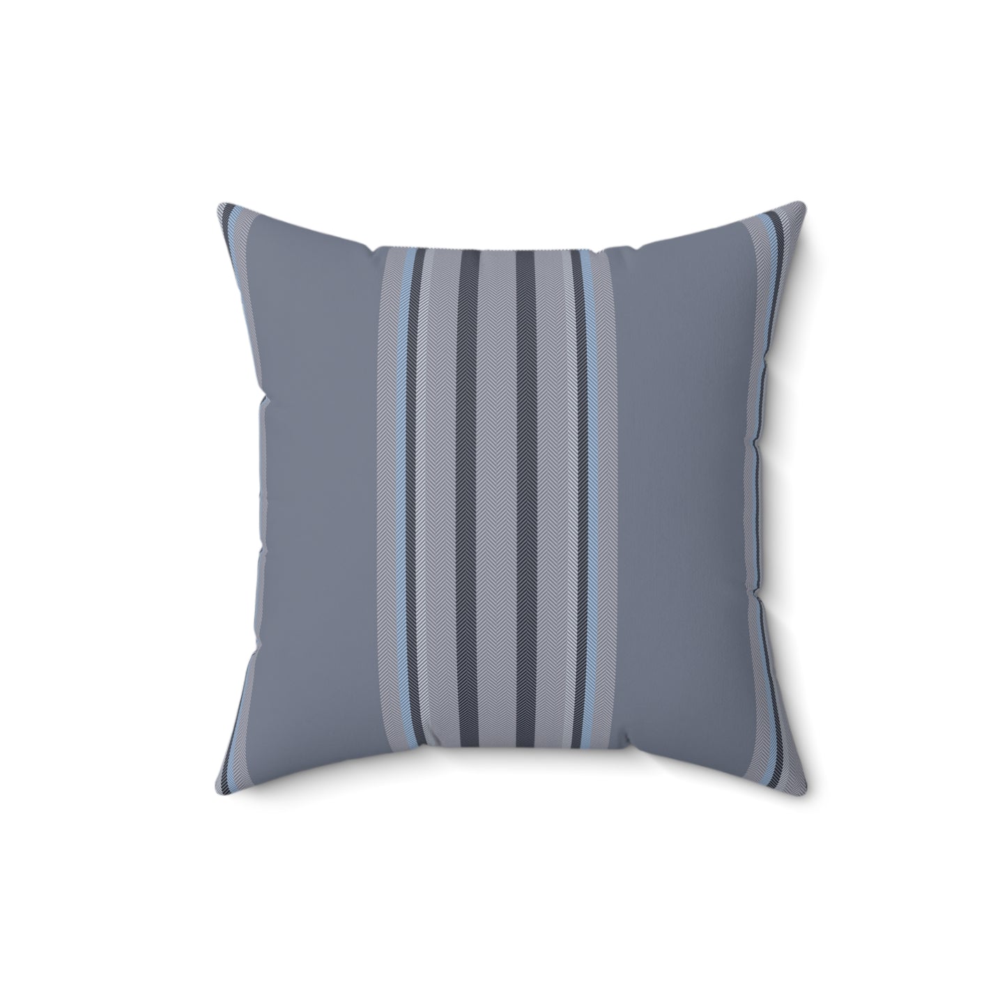 American Blue Stripe Throw Pillow