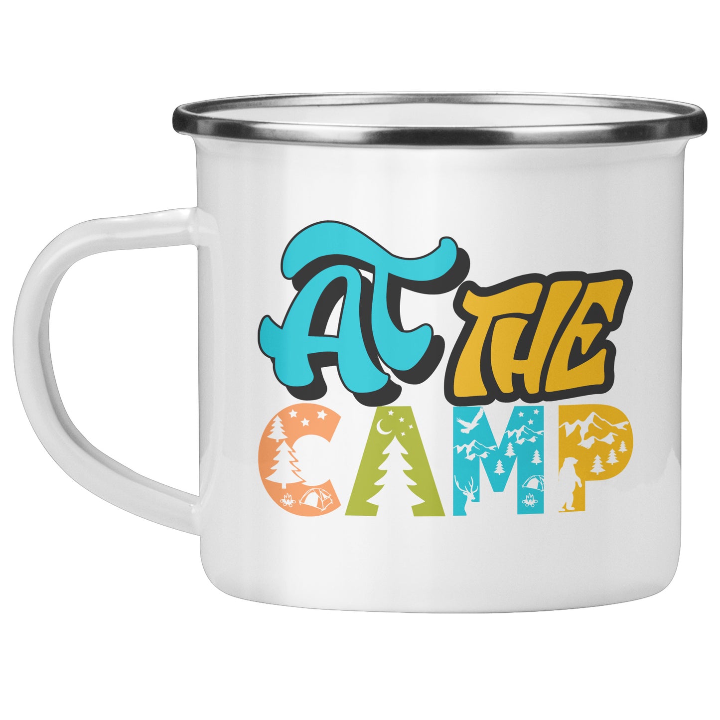 At The Camp 10 oz Camping Mug