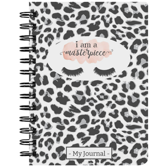 I am a Masterpiece Spiral Journal Notebook