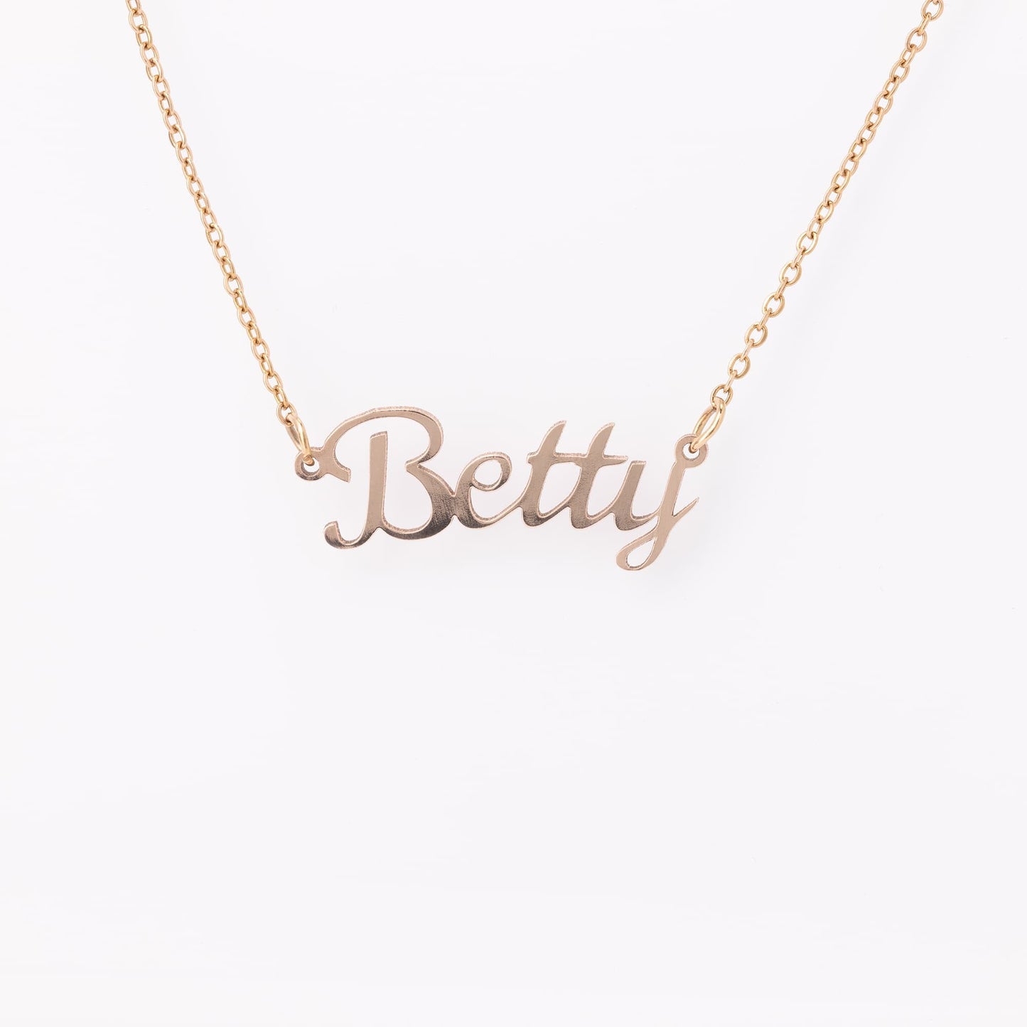 Personalized "Name Necklace" 17 inch Adjustable Chain