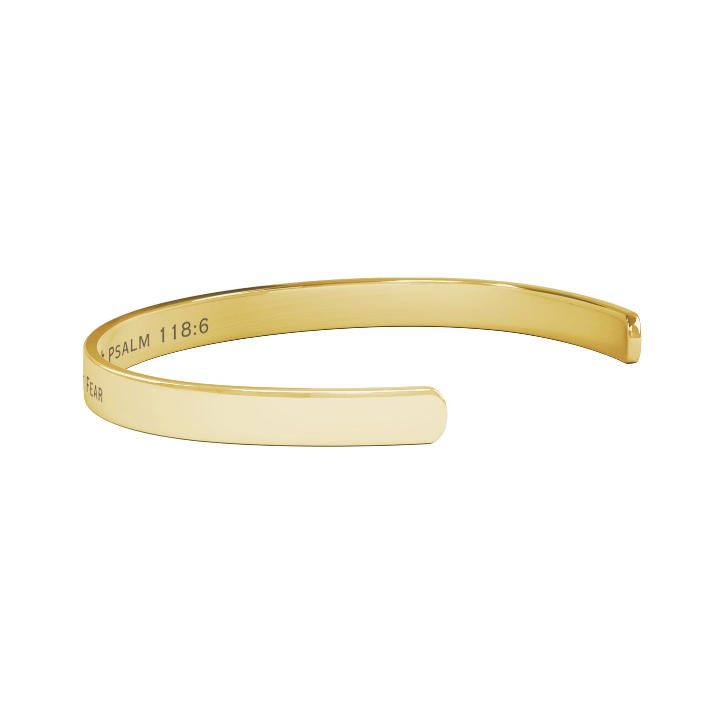 The Lord is on My Side Cuff Bracelet