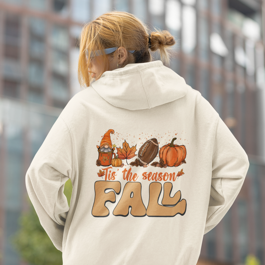 fall season zip up hoodie