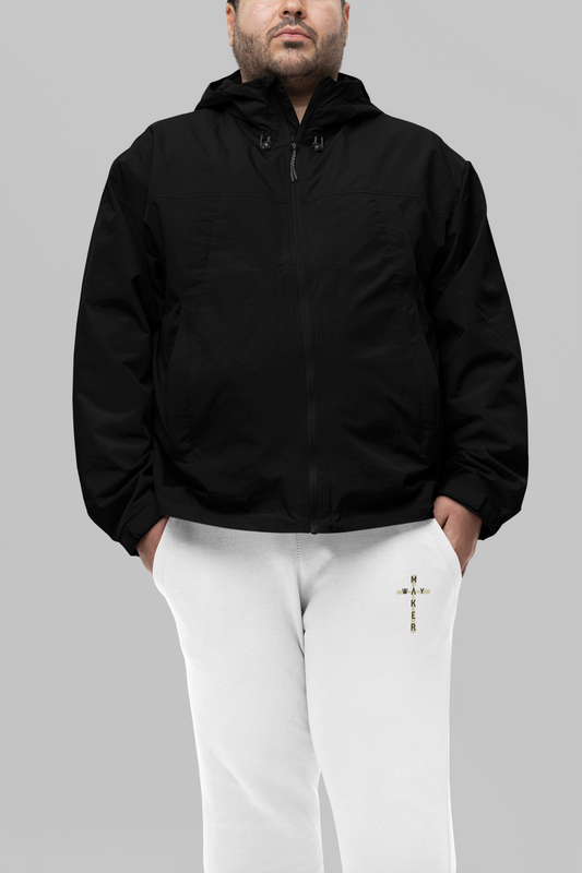 Waymaker Cross Embroidery Design White Midweight Fleece Sweatpants