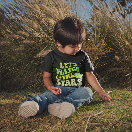 Let's Watch The Stars Toddler Fine Jersey Tee
