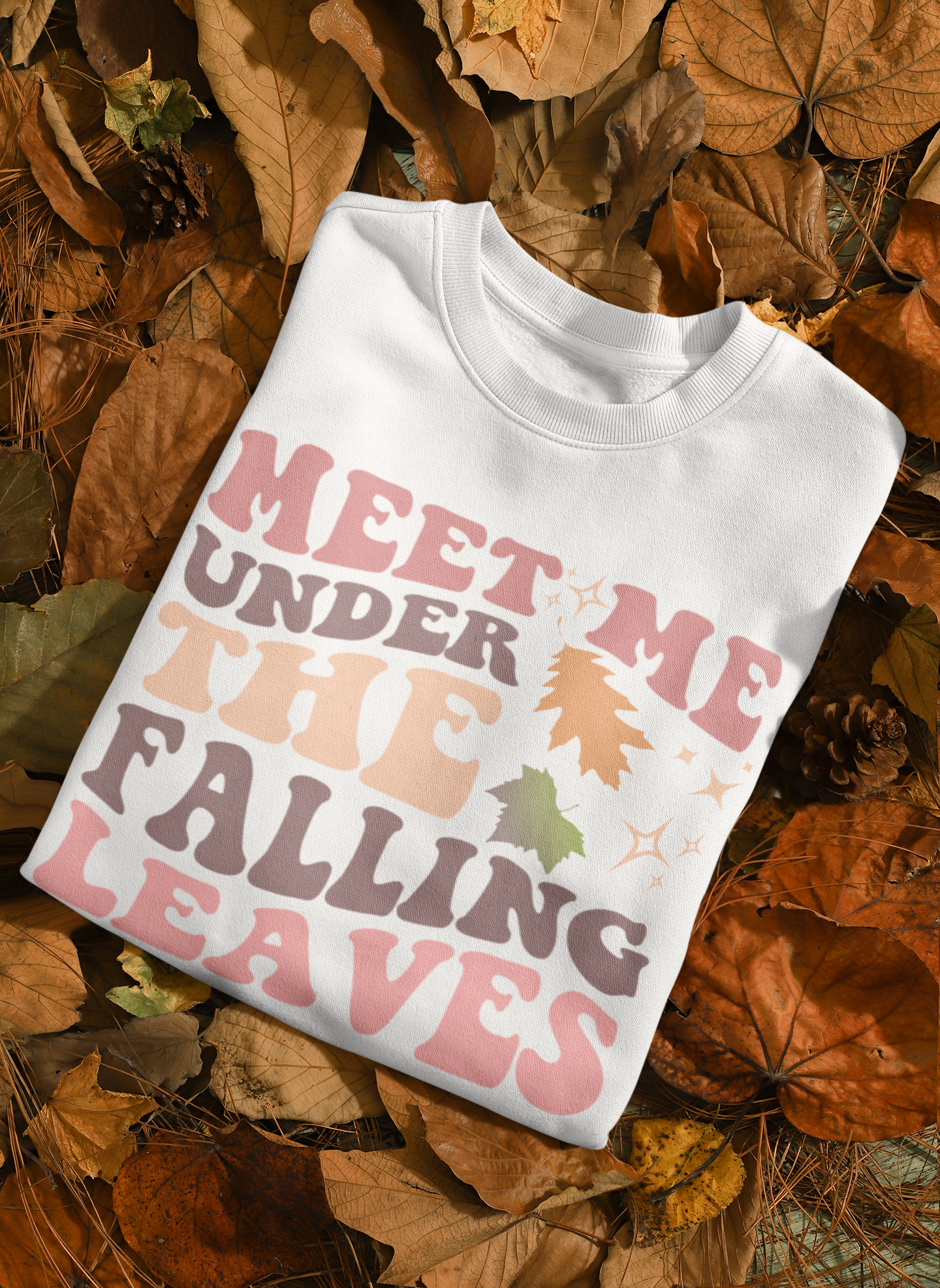 Meet Me Under The Falling Leaves Kids Youth Heavy Blend Sweatshirt