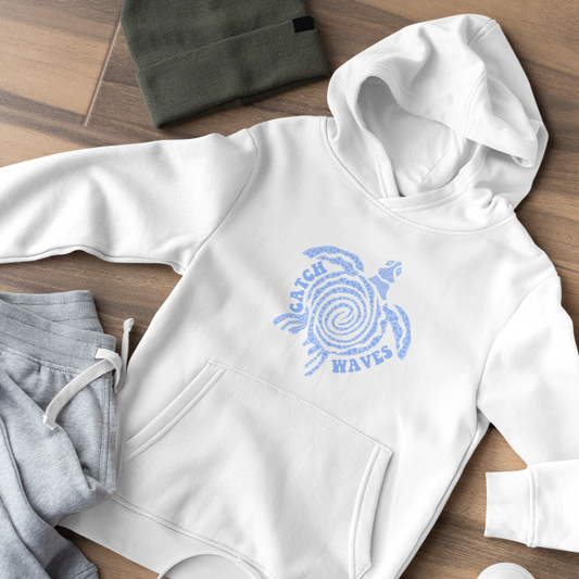 Catch Waves Turtle Love Toddler Pullover Hoodie