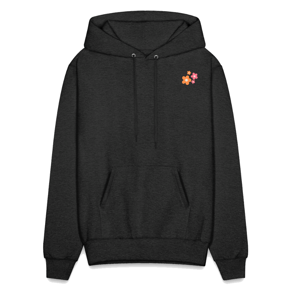 Be A Good Human Pullover Hoodie - charcoal grey