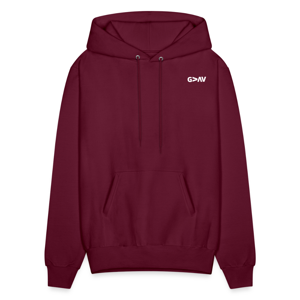 When You Pass I Will Be With You Pullover Hoodie - burgundy