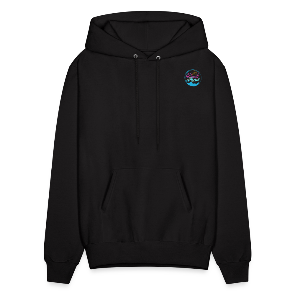 It's A Good Life Pullover Hoodie - black