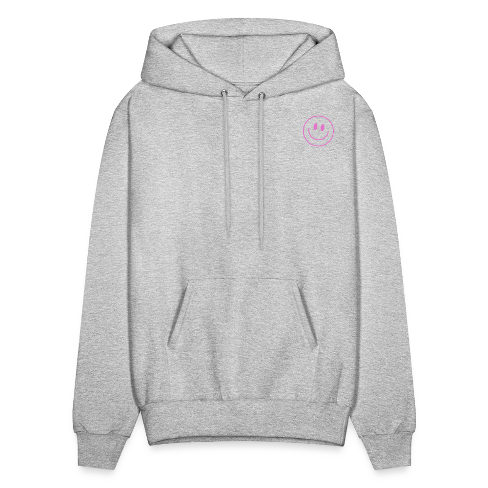You Are Loved Smile Pullover Hoodie - heather gray
