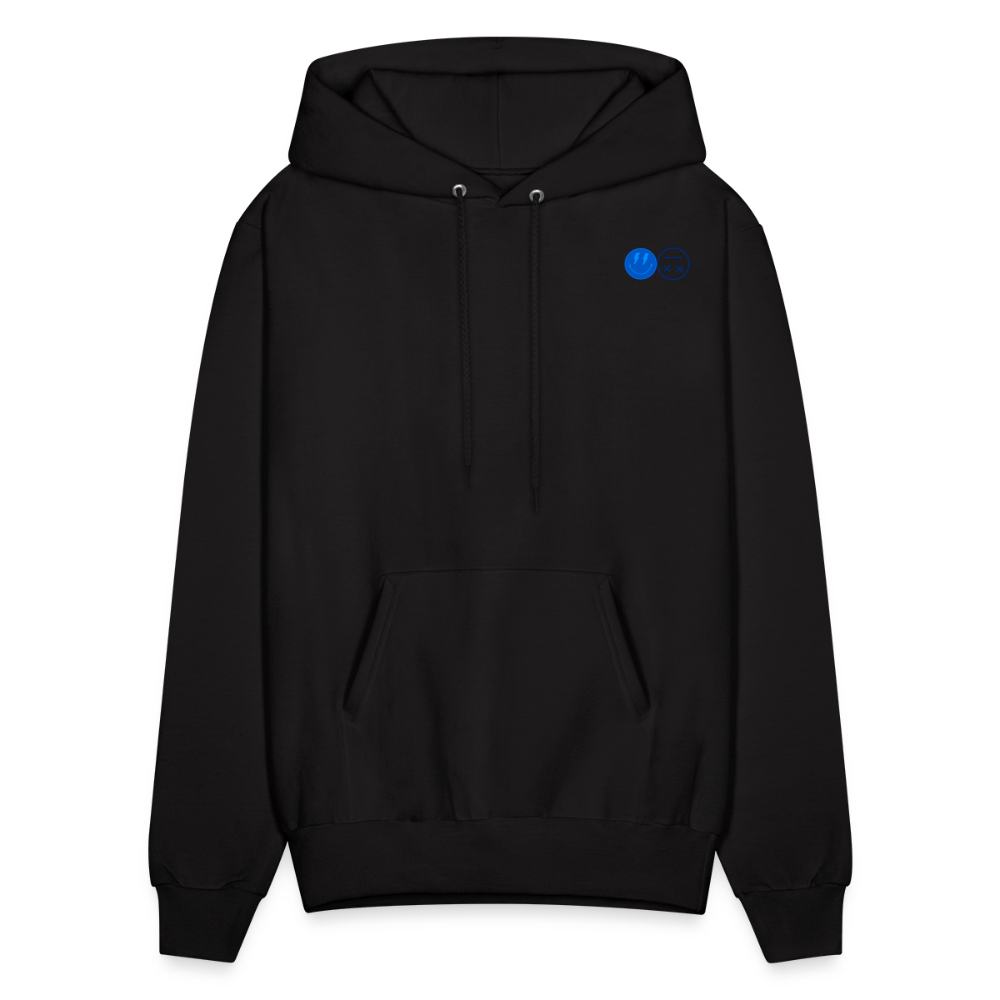 Love You to the Moon and Back Pullover Hoodie - black