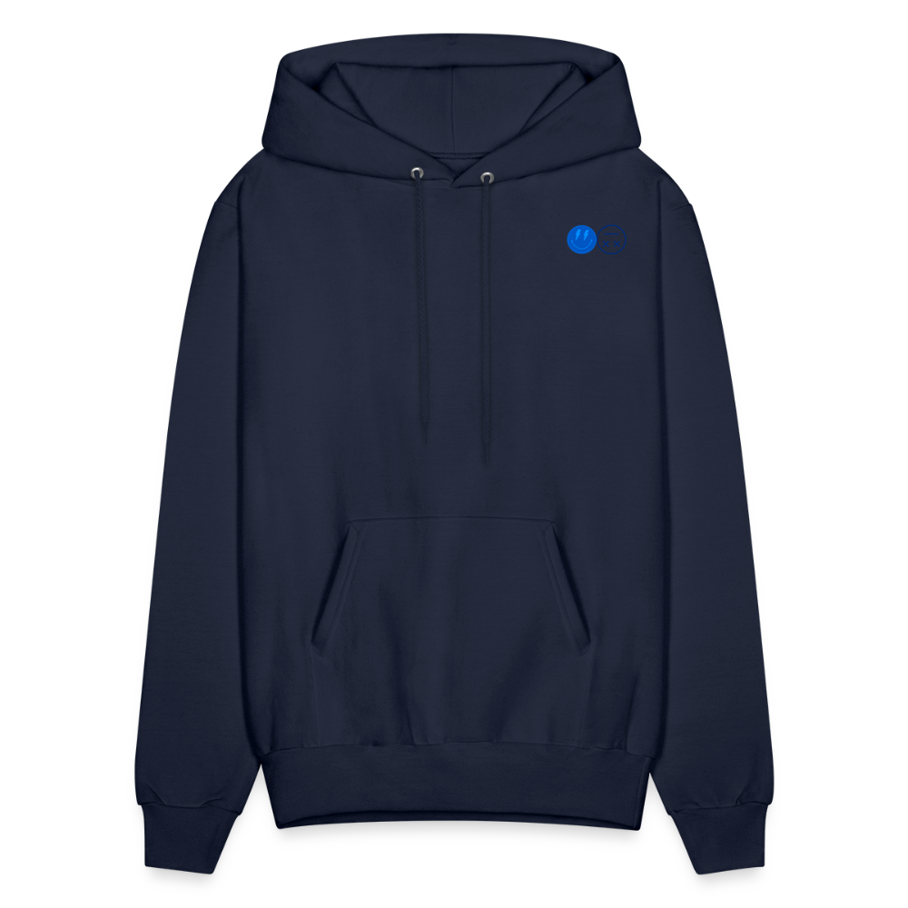 Love You to the Moon and Back Pullover Hoodie - navy