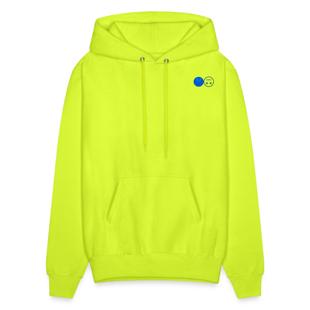 Love You to the Moon and Back Pullover Hoodie - safety green