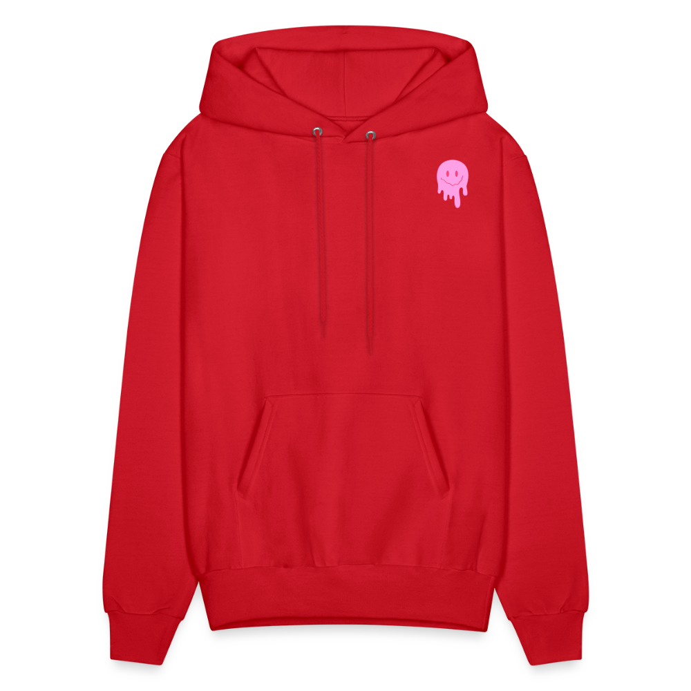 Girl Dump him Then Block Him Pullover Hoodie - red