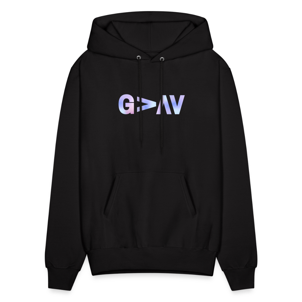 Tell your Friends You Love Them God is Greater Pullover Hoodie - black