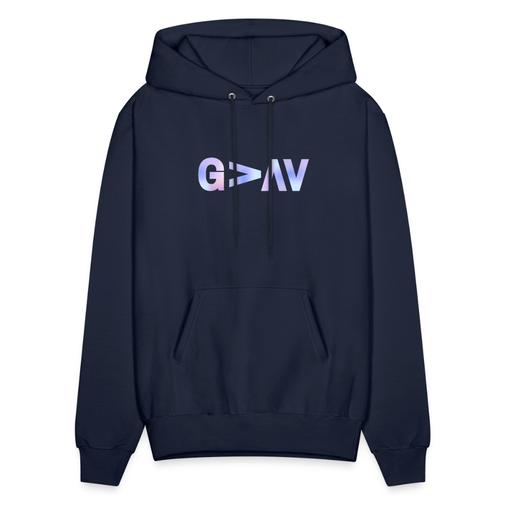 Tell your Friends You Love Them God is Greater Pullover Hoodie - navy