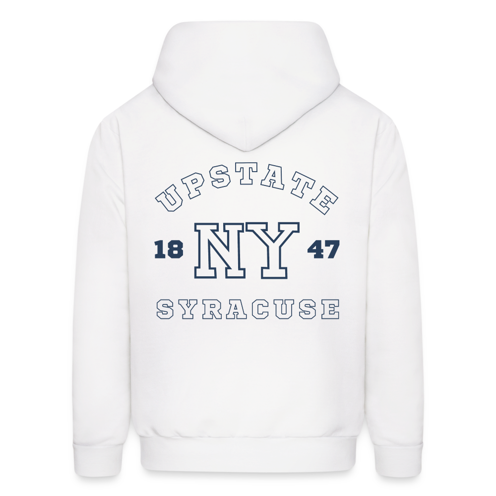 UPSTATE NY Pullover Hoodie - white