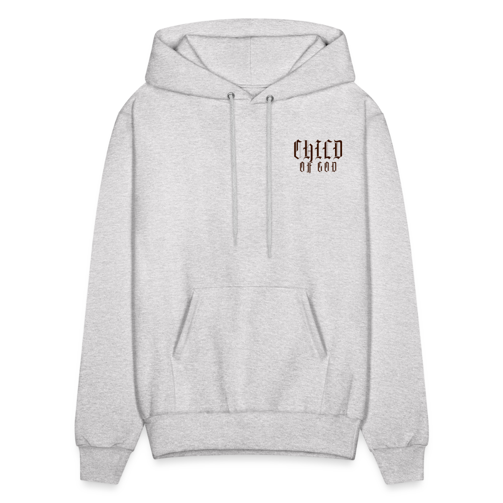 Child of God Graphic Letter Print Pullover Hoodie - ash 