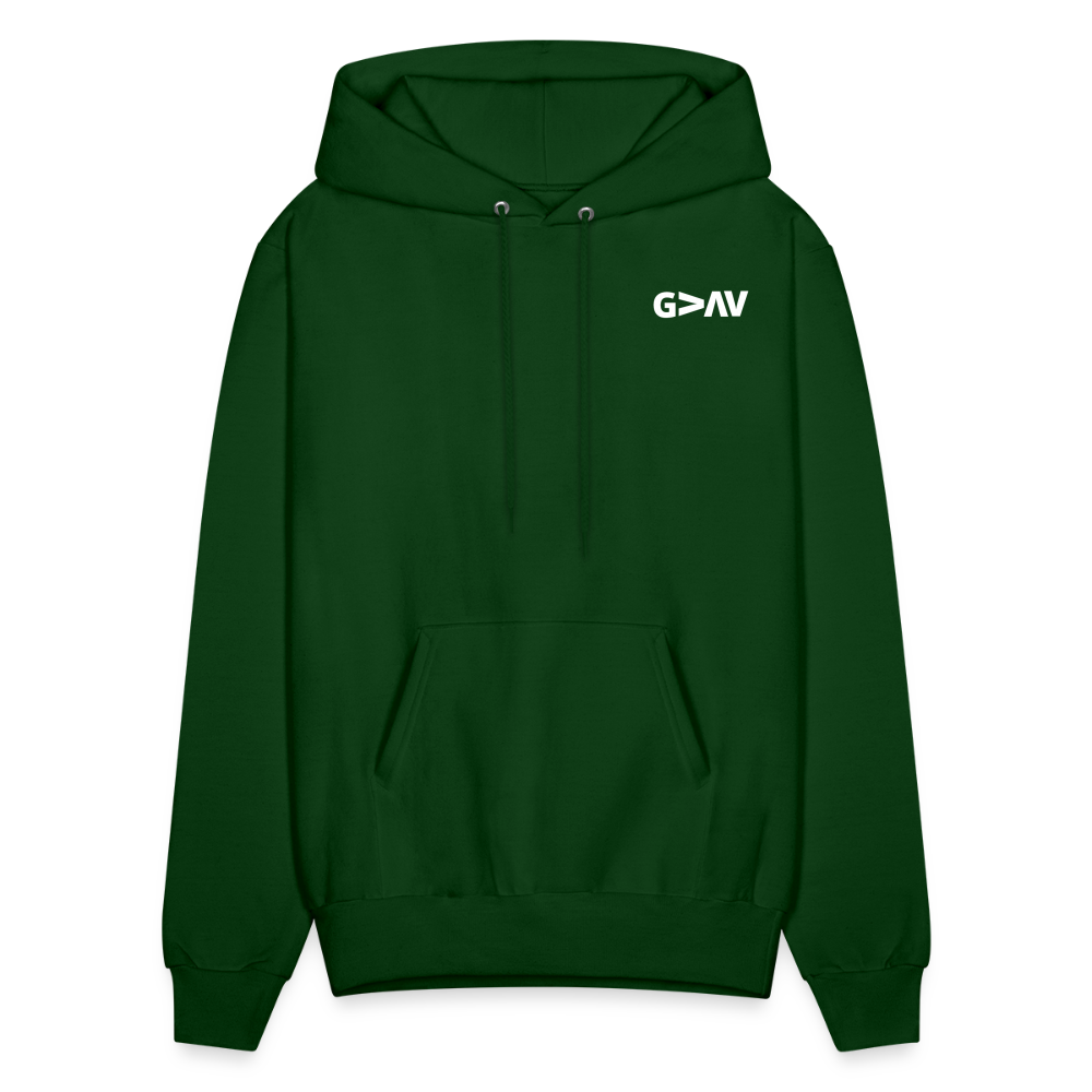 Waymaker Jesus Graphic Letter Print Pullover Hoodie - forest green