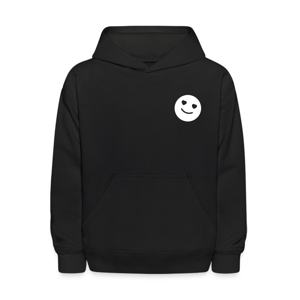 Everything Will Be Okay Love Never Fails Kids Pullover Hoodie - black