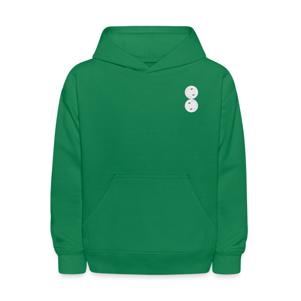 It Was Me On Your Mind Kids Pullover Hoodie - kelly green