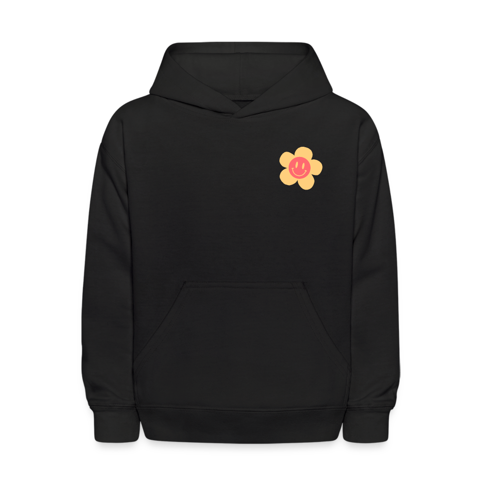 Let's Watch The Sunset Kids Pullover Hoodie - black