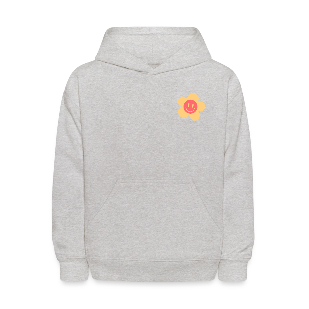 Let's Watch The Sunset Kids Pullover Hoodie - heather gray