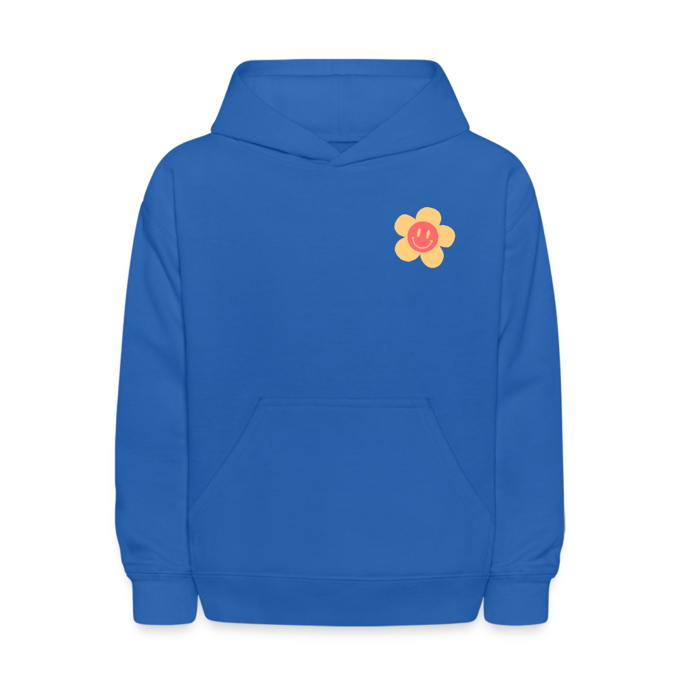 Let's Watch The Sunset Kids Pullover Hoodie - royal blue