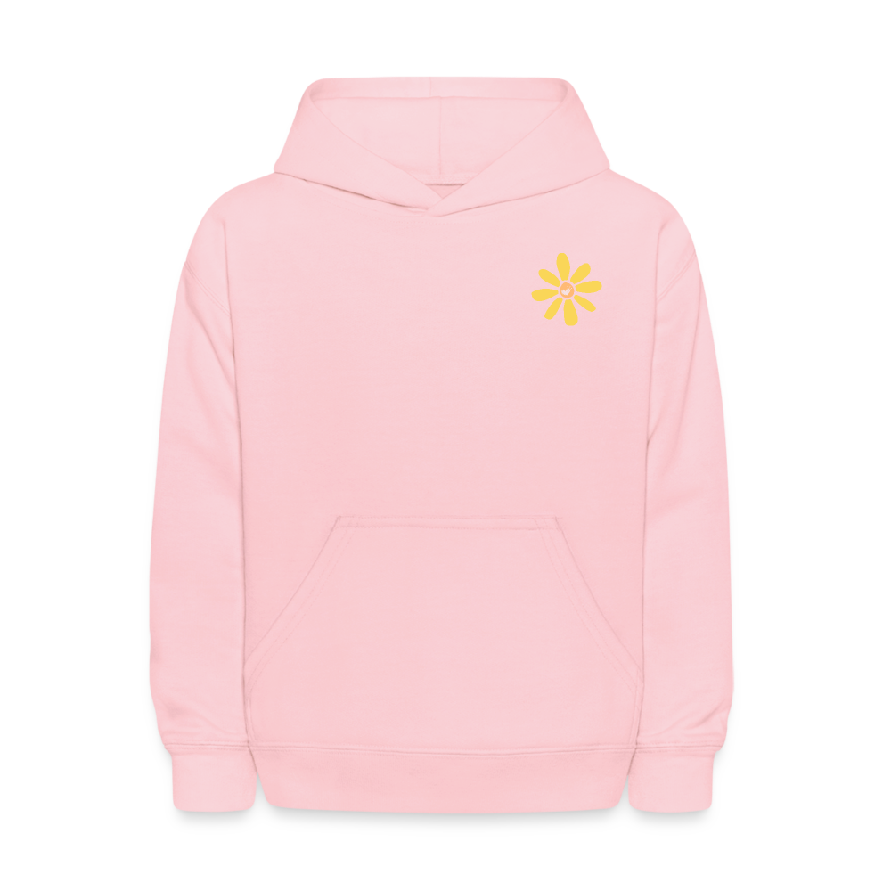 I Love You Like a Sunflower Loves The Sun Kids Pullover Hoodie - pink