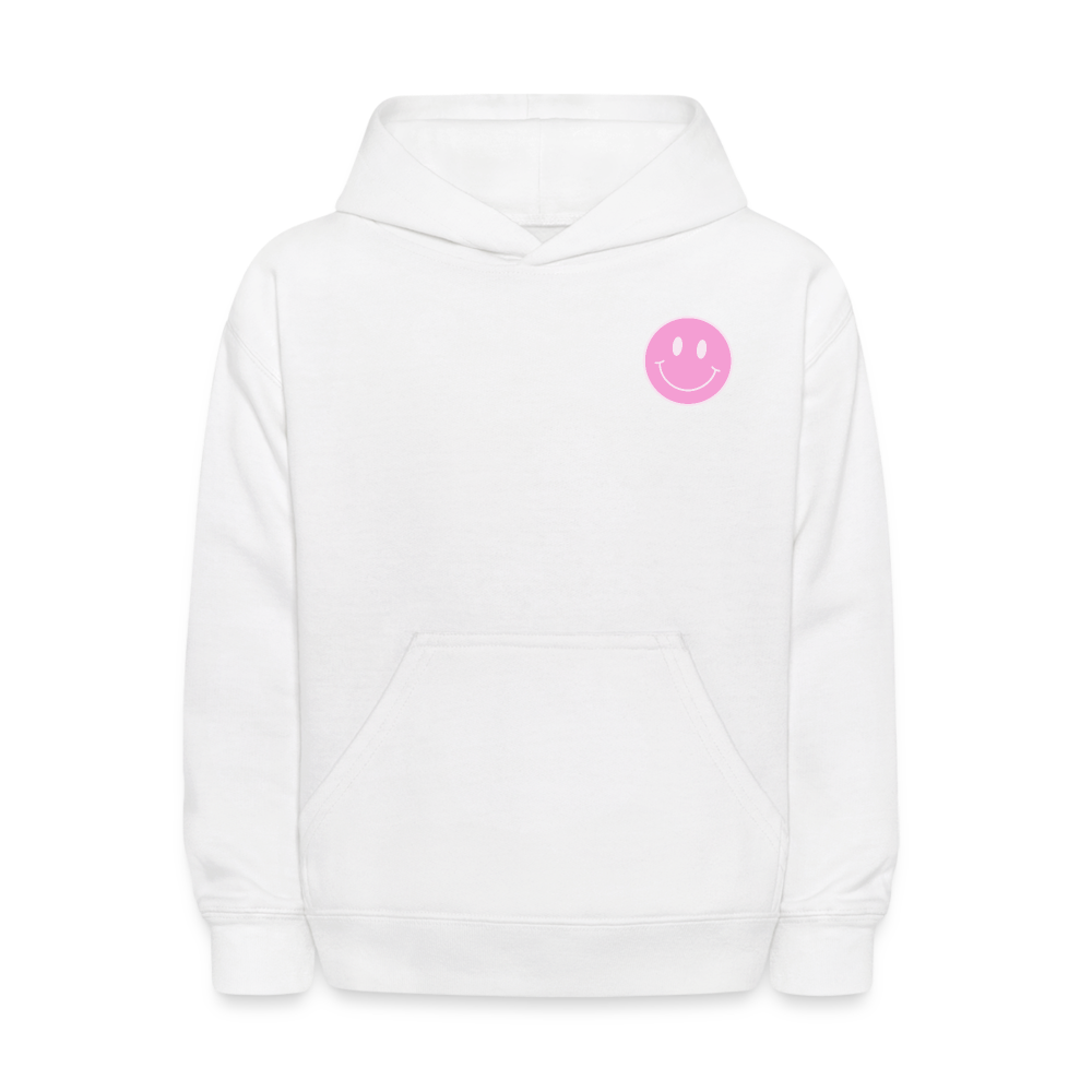 Have A Good Day Retro Smile Kids Pullover Hoodie - white