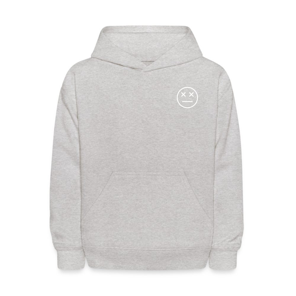 It's ok to Not Be ok Kids Pullover Hoodie - heather gray